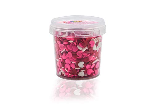 Deliket Heart Food Decoration Heart-Shaped Sprinkles 80 g