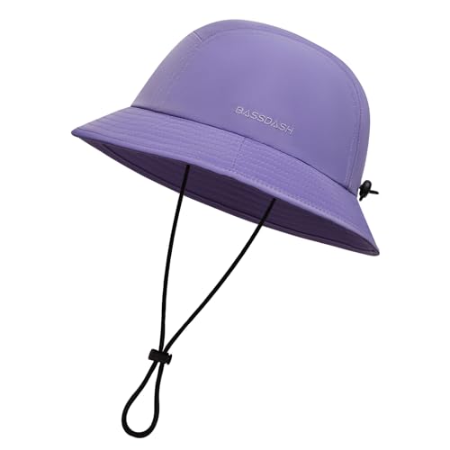 Image of BASSDASH UPF50+ Fishing Bucket Hat for Men Women Lightweight Water Resistant Packable Outdoor Summer Sun Hats FH13