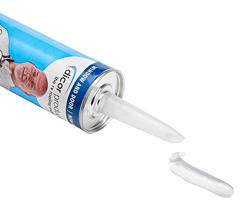 Dicor 351CSCL-1 HAPS-Free Cap Sealant - Clear for RV Window and Door Maintenance