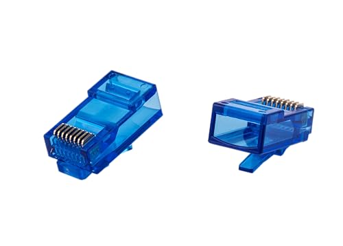 Conectores RJ-45 Cat6 UTP Pass-Through 50 unidades miniatura 3