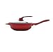 LHQ-HQ Household Micro Wok pressione, della parte inferiore piana Padella con fisico padella antiaderente