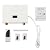 IOENC 4000W Tankless Mini Water Heater Under Sink 110V Thermostatic Washing Heating System with Remote Control Touch Screen Digital Display for Home Kitchen Bathroom