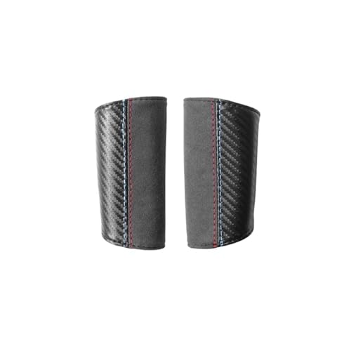 F30 G30 E90 E60 F10 F20 G20 X1 X3 X5対応 アームレストプルカバー ドアハンドル グローブ 車内アクセサリー(9002 Carbon 2pcs)