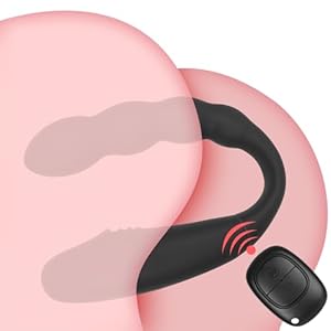 Ycslust Doppeldildo Analvibrator mit Drahtloser Steuerung