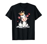 The Dairy Queen Funny Cow with Crown Statement T-Shirt