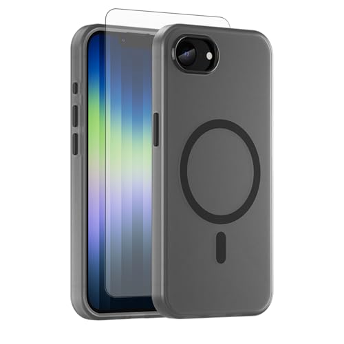 Coque iPhone SE 2025 antichoc magnétique translucide haute protection