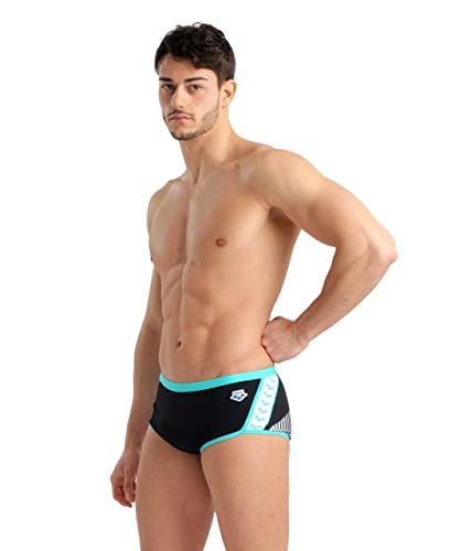 ARENA Men's Icons Swim MaxLife Low Waist Short Logo Training Swimsuit2