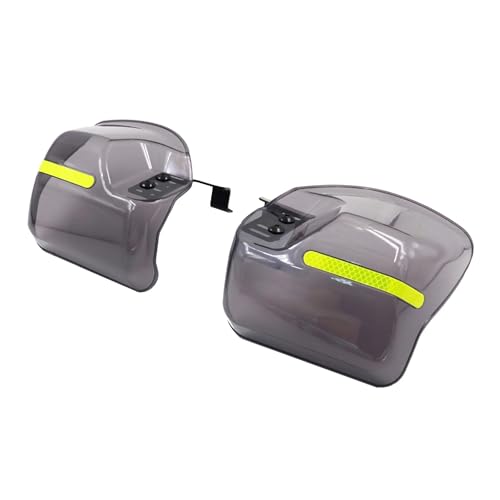 Protège-Mains Universel pour Moto 22,2 cm Coque Coupe-Vent de Protection Noire