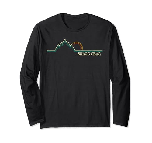 Shagg Crag Maine Retro Mountain Climbing T-Shirt