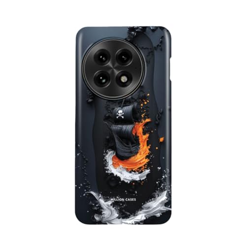 Image of MILLION CASES Back Cover Case for OnePlus 12 Scratch Resistant Anti-Slip Polycarbonate Shockproof Protective Durable Blaze Raider Crystal Case for Men & Boys