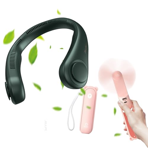 JISULIFE Handheld Mini Fan, 3 IN 1 Hand Fan [12-19 Working H