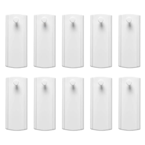 SHUOHONG 10 Piezas Autoadhesivos Cuelga Cuadros sin Clavos, Colgar Cuadros sin Agujeros, Cuelga Facil, Colgar Cuadros, Clavos Pared sin Taladro para Imágenes, Pósteres, Fotos, Pinturas Decorativas