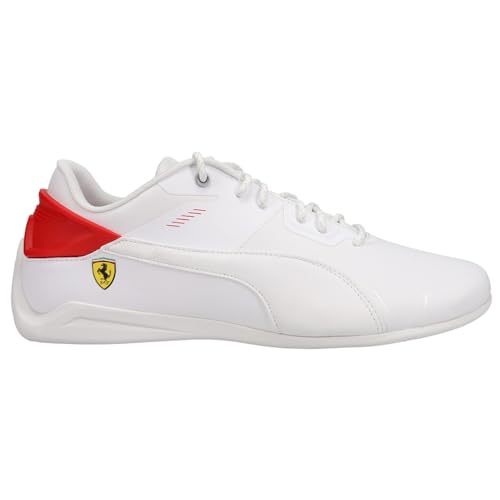 PUMA Mens Scuderia Ferrari Drift Cat Delta Lace Up Sneakers Shoes Casual - White - Size 13 M2