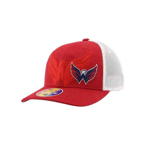 Washington Capitals NHL Officially Licensed Youth Adjustable Snapback Hat Dakota Guts Team Color
