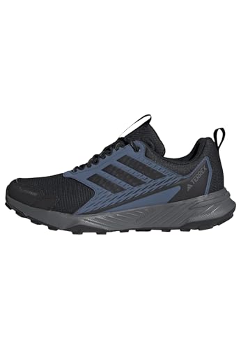 Adidas Hombre Terrex Tracefinder 2 Climaproof Trail Running Shoes, Core Black/Core Black/Semi Impact Orange, 49 1/3 EU