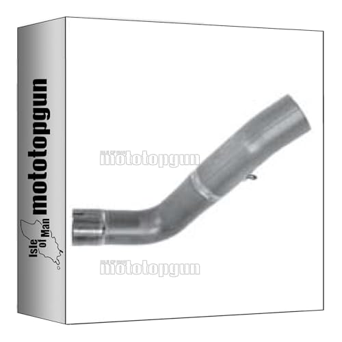 Conector Arrow 60mm acero Aprilia Tuono V4 1100 RR 2015 2016 tubo escape open 71627MI