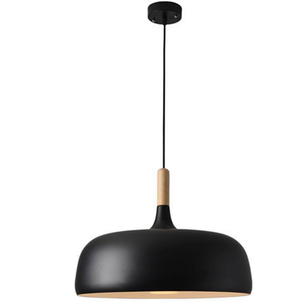Suspension bambou style chinois lustre rond 50 cm réglable