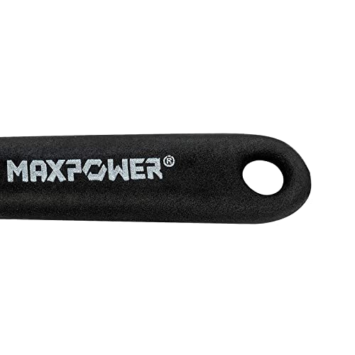Maxpower 3Pcs Adjustable Wrench Set, 6-Inch 8-Inch 10-Inch Professional Adjustable Shifter Movable Spanner With Double Dipping Handle, Drop Forged With Chrome Finish, Metric/Sae #TOP2