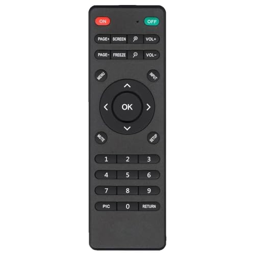 Image of 7SEVEN Universal Projector Remote Control RM-P1375 Plus Model Suitable for Compatible Projector Brands Listed in Catalogue with 2 Step Easy Configuration - Pairing Must !
