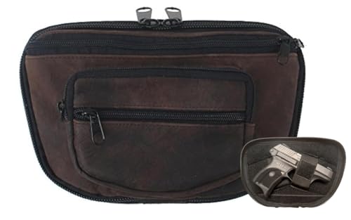 MEDIUM-DTOM Slim Fit Concealed Carry Fanny Pack CCW Rugged Ultra-Soft