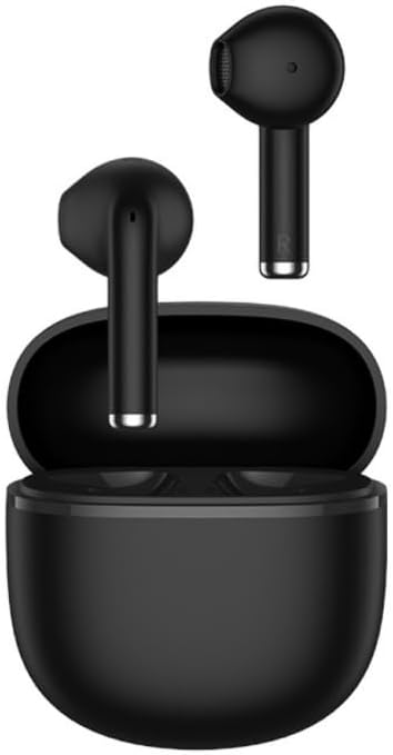 T29 Ailybuds Lite Truly Wireless Earbuds With Bionic Arc Design,Strong 5.3 Bluetooth Connection, Compact Case,28 Hours Battery Life, ENC For Call & 68 ms Low Latency for Perfect for Gamers - Black