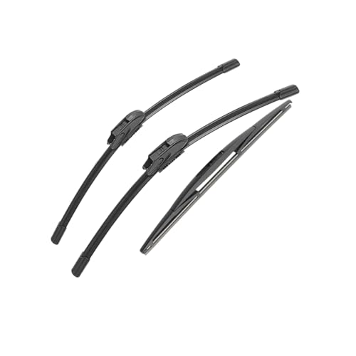 Lame essuie-glaces Honda Jazz MK2 MK3 anti-traces : kit de 3 balais arrière