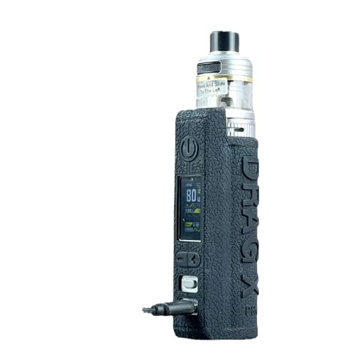 RUIYITECH Silicone Case for Voopoo Drag X Pro 80w Cover Protective Soft Rubber Sleeve Skin (Black): Amazon.co.uk: Electronics & Photo RUIYITECH Silicone Case for Voopoo Drag X Pro 80w Cover Protective Soft Rubber Sleeve Skin (Black): Amazon.co.uk: Electronics & Photo