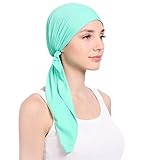Turban Blumen Kopf Verpackung Beanie Schal Kappe Haarausfall Hut Chemo Turban für krebs Frauen Krebs kopfbedeckung headwrap Schals Gap für Männer und Damen Frauen Weich Vorgebunden Knoten Schlafmütze
