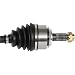 Cardone Select 66-4232 New CV Drive Axle, 1 Pack