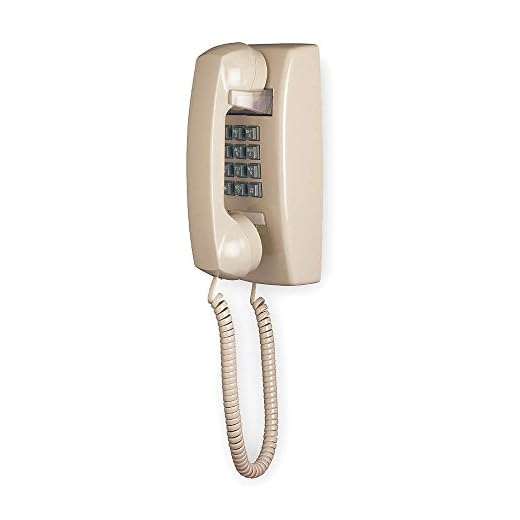 Cortelco 255444-VBA-20M Wall Phone with Volume Control - Ash