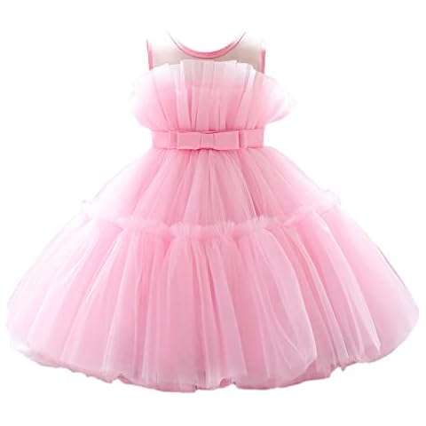 M MUNCASO Elegant White Lace Dress for Girls Cover