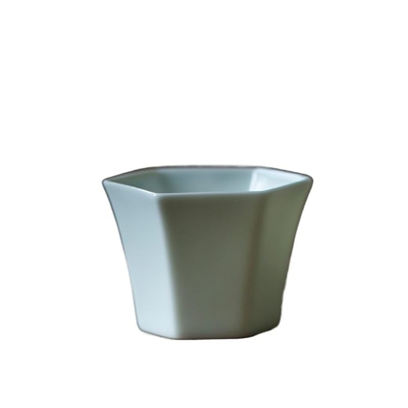 Tazza da tè Tazza da tè retrò Cinese Kung Fu Tazza da tè Singola in Ceramica Fatta a Mano Tazza da tè per la Preparazione casalinga Tazze da tè riutilizzabili