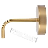 Support mural de lampe - adopte un matériau métallique à haute résistance, qui a une forte capacité de charge et une stabilité plus élevée, support de lampe domestique