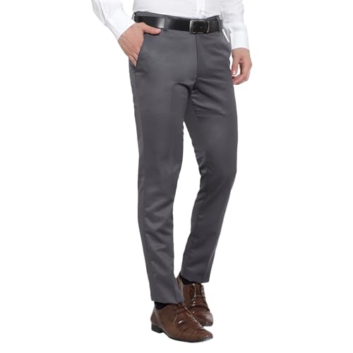 Image of Men's Formal Trouser for Men | Regular Fit Office Wear Pant | Business Casual Trousers | Comfortable Formal Pants for Office, Work