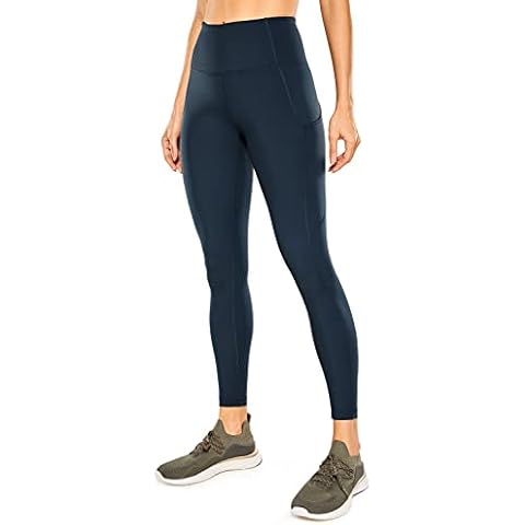 CRZ YOGA Women's Squat Proof Gym Leggings Cover