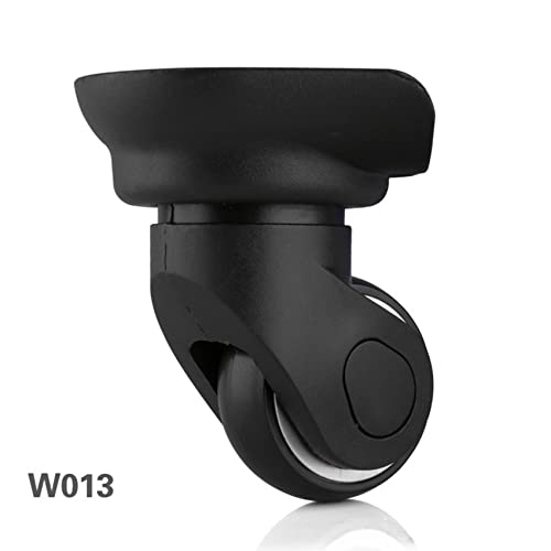 Luggage Wheels,Universal Luggage Casters,1 Pair Luggage Wheel Replacement Spare Spinner Caster for Suitcase Wheel Repair (W013)4
