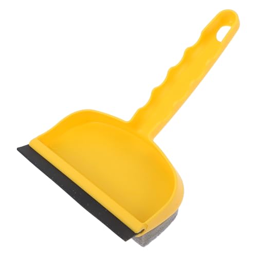 Hohopeti 浴室用ミニ除?刮板 シリコンスクイージー 人間工学ハンドル付き 窓 鏡 シャワードア 洗面台対応 多用途水滴除去ツール