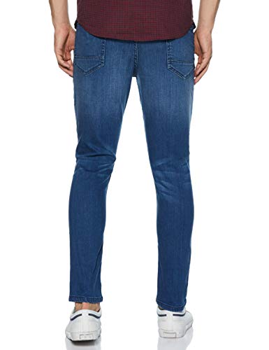 Image of Amazon Brand - Inkast Denim Co. Men's Skinny Fit Stretchable Jeans (IN-SK-138 Medium Blue 36)