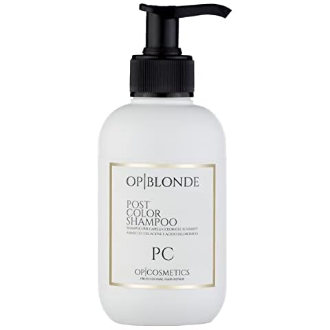 Champú OP|BLONDE POST COLOR para cabello aclarado con ácido hialurónico y colágeno Cover