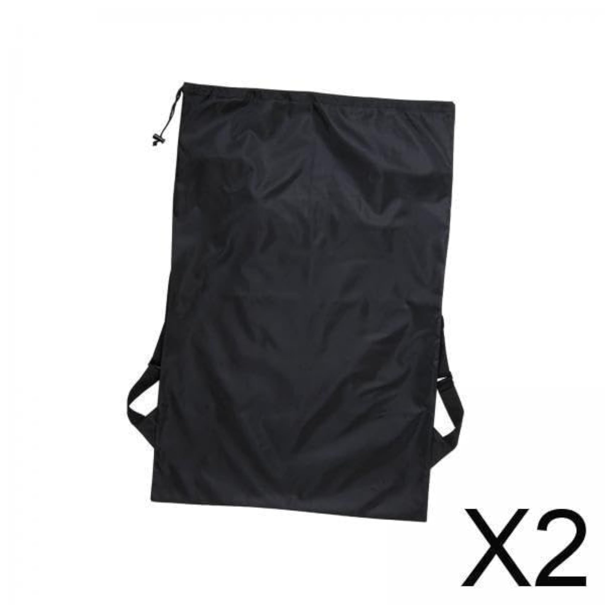 2x Laundry Bag Backpack for Home and Gym, Multipurpose