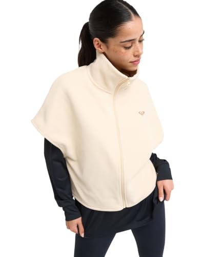 Veste sans manches polaire beige femme Roxy Waves Of Warmth gilet XXL