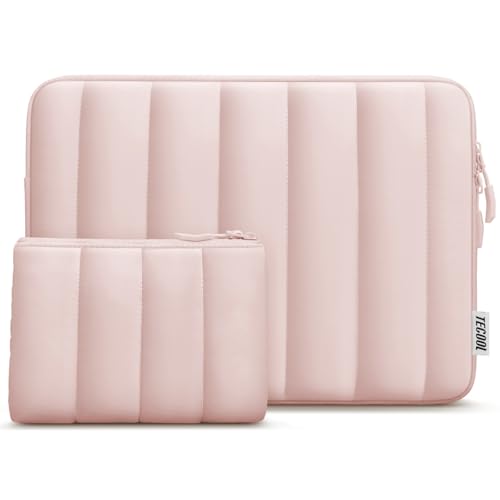 TECOOL Puffy Housse 13-13,3 Pouces pour MacBook Air 13 M5 M4 M3 M2 M1 2026-2018,13 MacBook Neo,Mac...