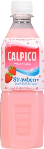Calpico Strawberry, 16.9 Fl Oz Bottle