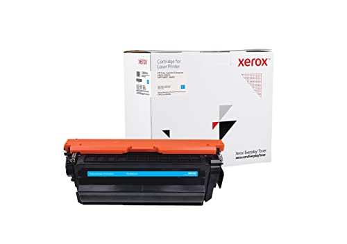 Everyday by Xerox Compatible HP 655A CF451A Cyan Toner, Standard Capacity, Remanufactured