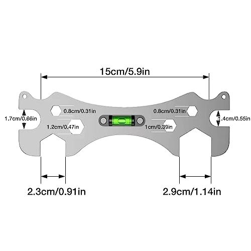 Clé d'angle auto-nivelante SOCLING à ouverture variable universelle pour plomberie - 3
