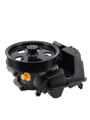 TAUTOY 96-74326 Power Steering Pump with Pulley with Reservoir For Ford Focus 2006 2007 2008 2009 2010 2011 Transit Connect 2010 2011 2.0L 2.3L 2.5L 6S4Z3A674A 7S4Z3A674A N7120153 20-74326