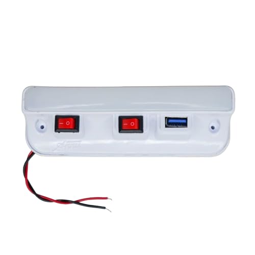 Buy SP Electron DC 12V White LED with USB Charger Indicator & On/Off ...