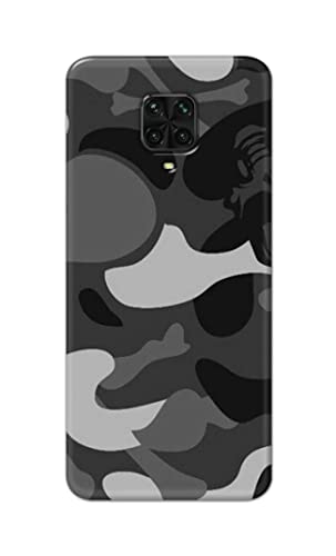 Image of Printed Hard Back Cover Case for Mi Poco M2 Pro Back Cover (Army Pattern) -702