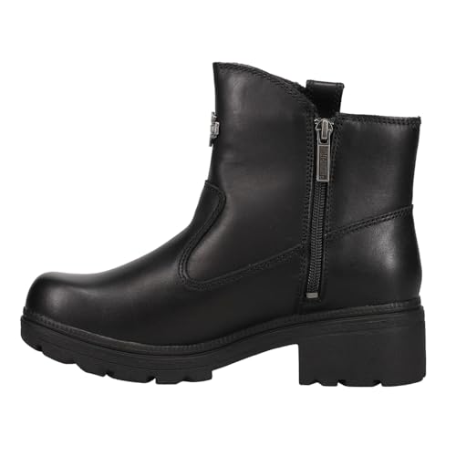 Image of Harley-Davidson FOOTWEAR Womens Madera Casual Boots Ankle Low Heel 1-2 inch