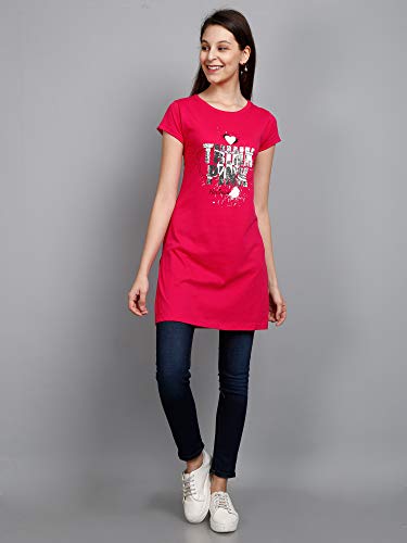 Image of FLEXIMAA Women's Half Sleeve T-Shirt - P